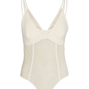 JONATHAN SIMKHAI  lace bodysuit Size S